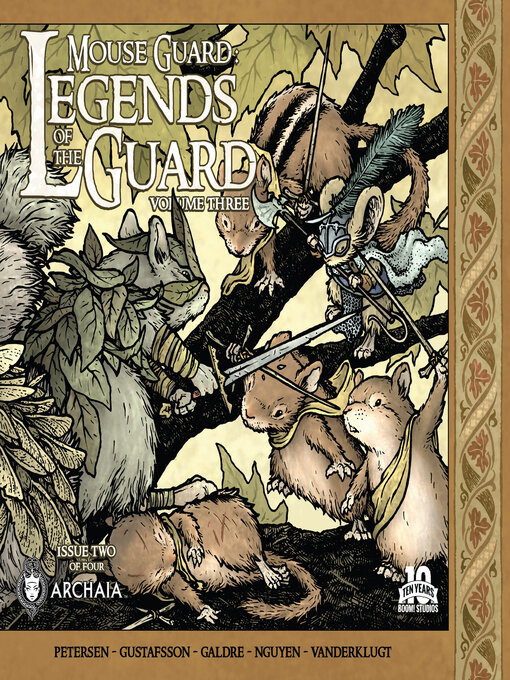 Cover image for Mouse Guard: Legends of the Guard (2010), Volume 3, Issue 2